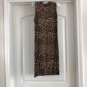 Leopard bodycon dress